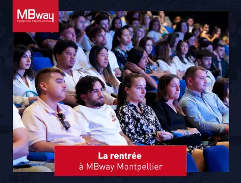   Rentrée en MBA 1ère année à MBway Montpellier...


