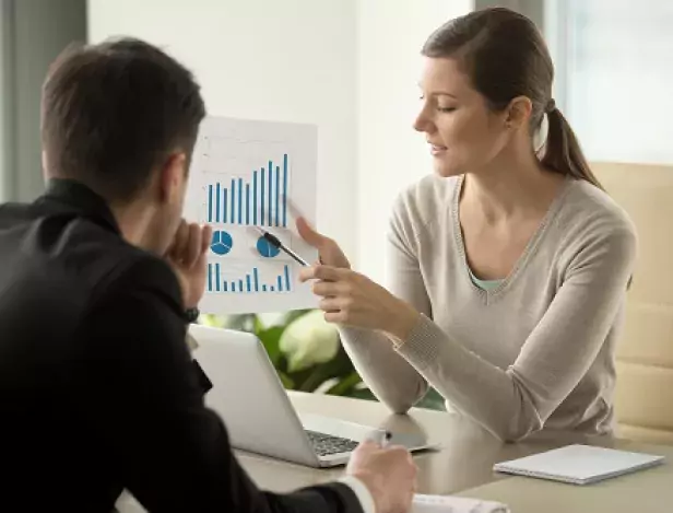 female-financial-adviser-explaining-business-plan